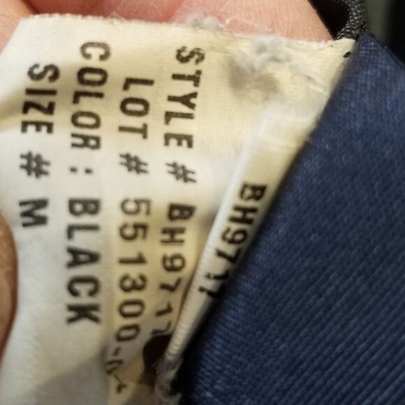 Tommy Hilfiger Black Winter Jacket Coat Wool Blend Parka Zipper Pockets Size M - Picture 11 of 12